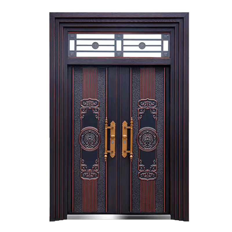 90 three-dimensional frame 220 steel set door 27 wall-pro bread door 2# + tianci 10 pure copper gold red copper non-standard bread door