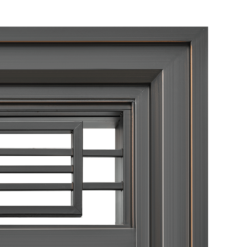 90 three-dimensional frame 170 steel set door 27 walls-pro shengshi fanghua (oblique splicing) + tianci 10 pure copper non-standard spliced door