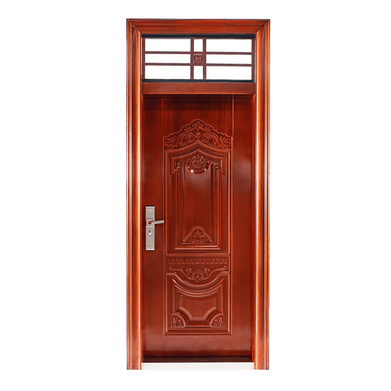 70 triangle frame 120 steel set door 27 walls shengshi haoting 08 imitation copper classic steel door