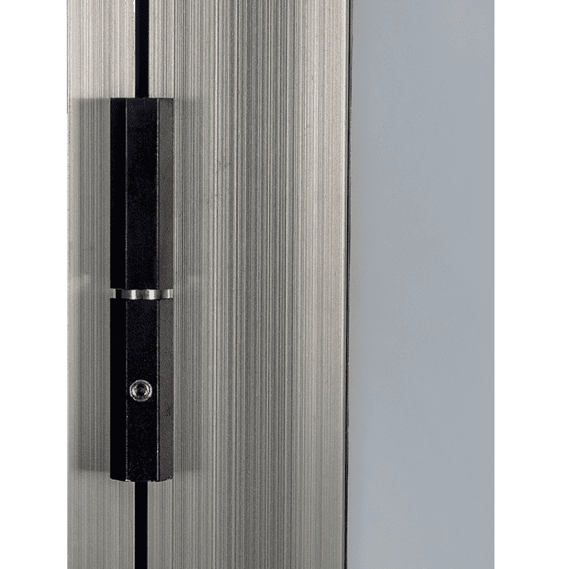 Electrophoresis - porcelain swimming champagne ordinary tempering 03 + jade sand tempering 03 kitchen and bathroom steel door