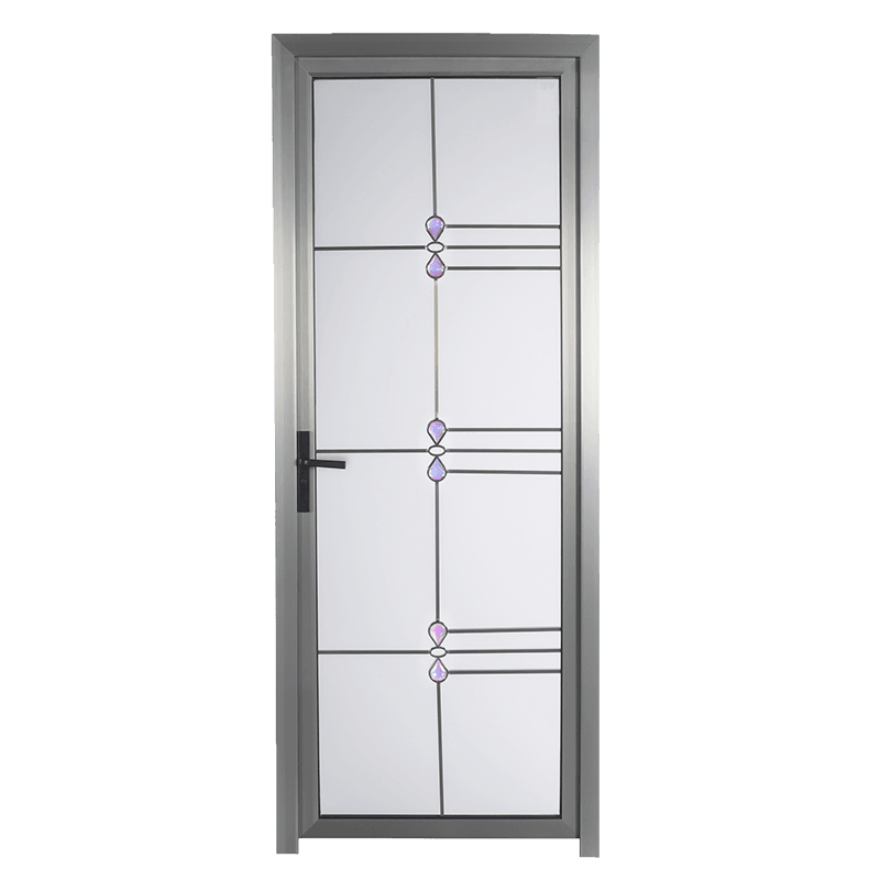 Electrophoresis - porcelain swimming champagne ordinary tempering 03 + jade sand tempering 03 kitchen and bathroom steel door