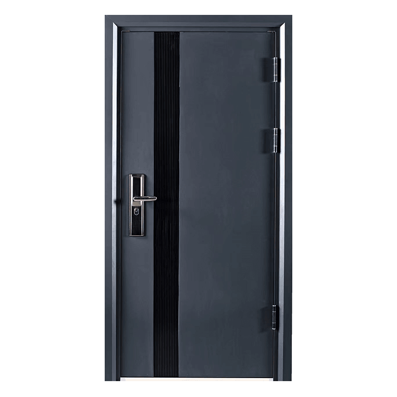 90 three-dimensional frame 100 modern style-jinlai+flat panel spray-molded contemporary style steel door