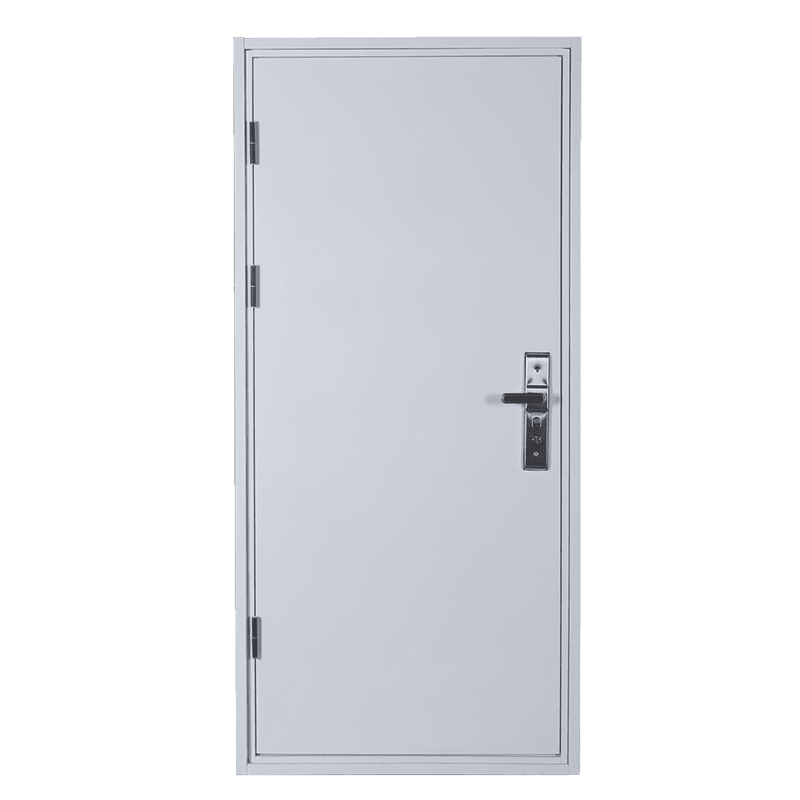 50 box room door-5075 flat plate spray plastic storage room steel door