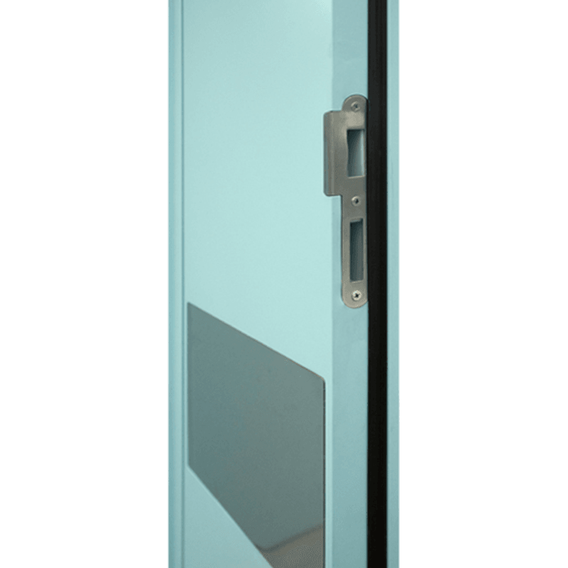 50 flat frame 70-outer jacket 30 wall flat panel (with anti-collision plate) spray-molded medical steel door