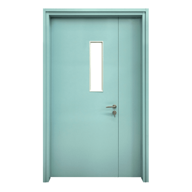 50 flat frame 70-outer jacket 30 wall flat panel (with anti-collision plate) spray-molded medical steel door