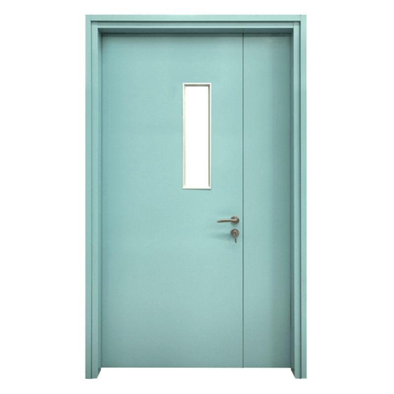 50 flat frame 70-outer jacket 30 wall flat panel (with anti-collision plate) spray-molded medical steel door