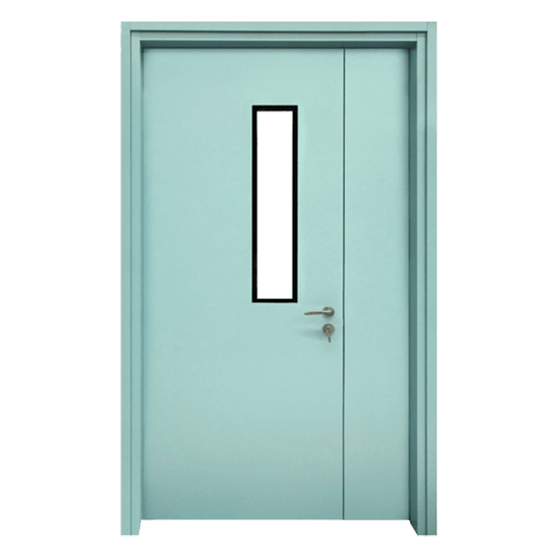 50 flat frame 70-outer cover 30 wall flat panel spray-molded medical steel door