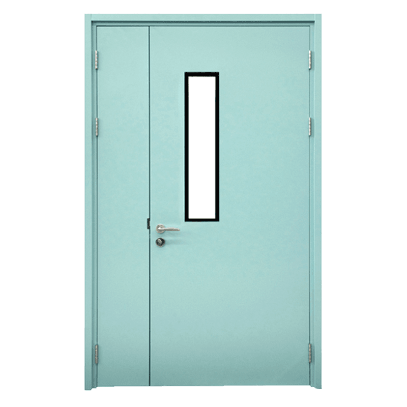 50 flat frame 70-outer cover 30 wall flat panel spray-molded medical steel door