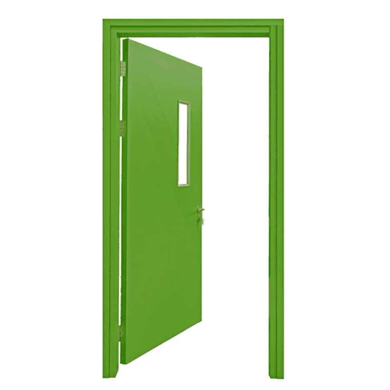 50 flat frame 70-outer cover 30 wall flat panel spray-molded medical steel door