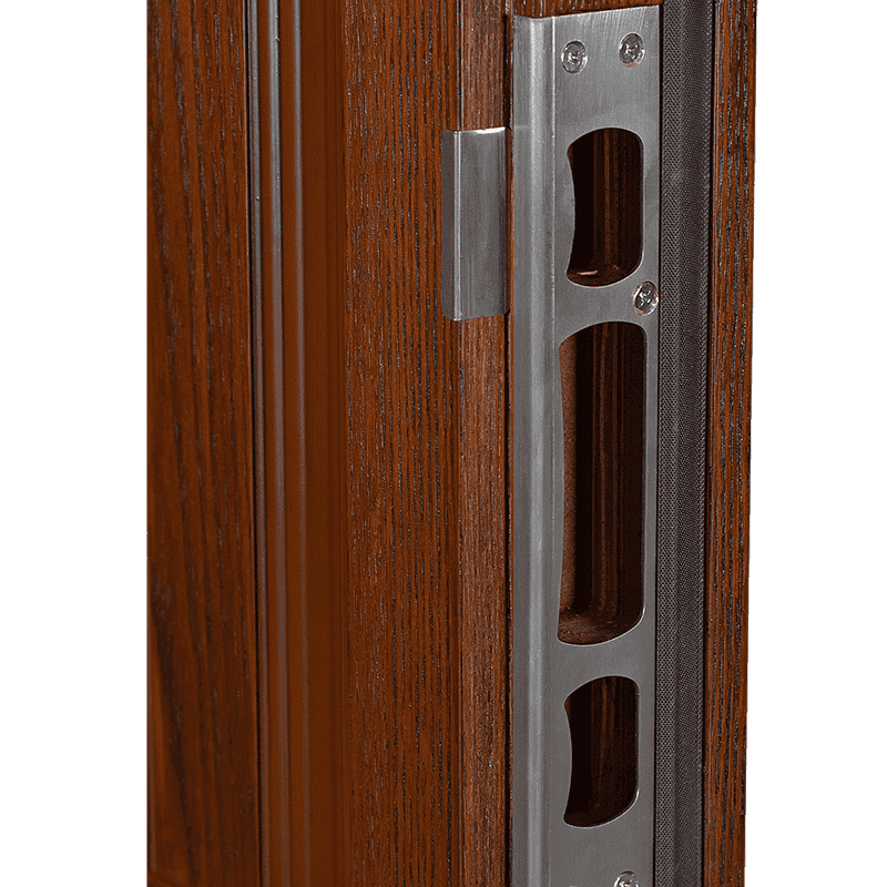 70 lace frame-pro steel-wood sihai (no buckle) wood-open steel-wood armored entry door