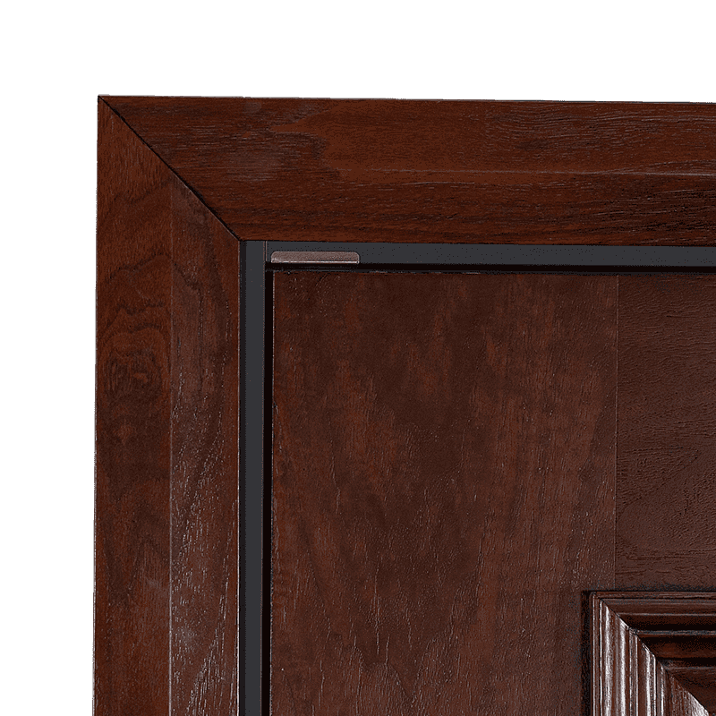 70 lace frame-pro steel-wood two-sided (buckle) wood-open steel-wood armored entry door