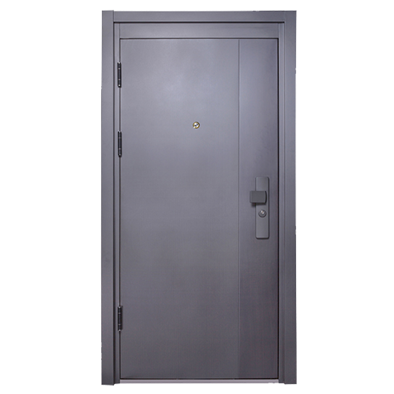 90 flat edge door frame 100 modern style - single rib transfer contemporary style steel door